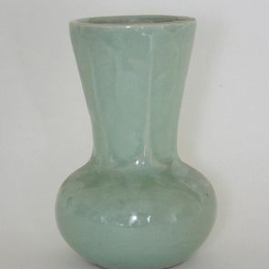 Celadon glazed vase