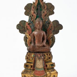 Buddha subdoing Mara