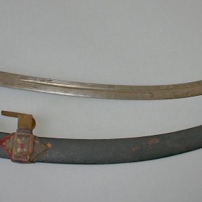 Sword (talwar) and sheath