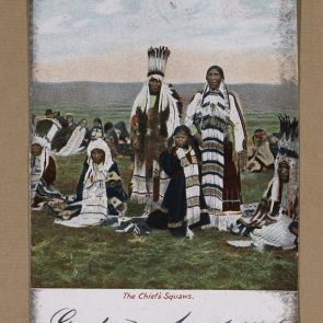 Ferenc Hopp's postcard to Aladár Félix from Quebec