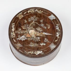 Mother-of-pearl inlaid box