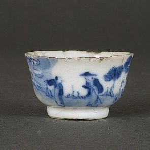Cup with a figural scene