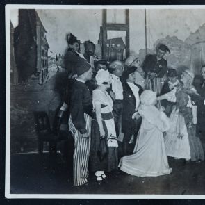 Symposion in Géza Blattner's studio