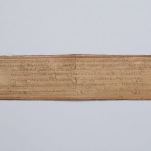 One page of a palm-leafe manuscript