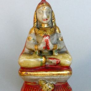Seated statue of Parvati
