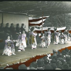 The Sakura (Cherry Blossom) dance of the geishas from Kyoto