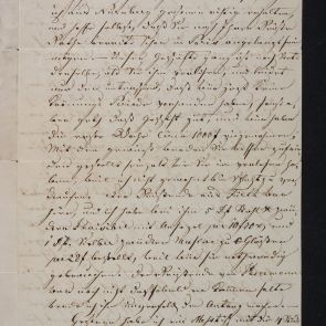 István Calderoni's letter to Ferenc Hopp from Pest