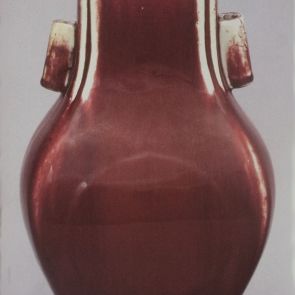 Bronzedényt idéző váza
