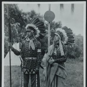 "Red Deer" (Sr. Áron Hegymegi Kiss) and "Manydogs" (Ernő Gottesmann)