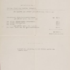 Invoice issued in German (Rechnung) to Zoltán Felvinczi Takács by the antiquarian Dr. Erich Junkelmann