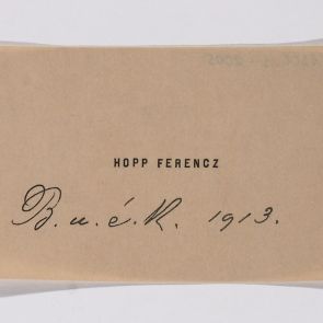 Névjegy: Hopp Ferencz