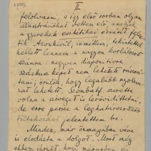 Hatvany Bertalan levelének borítékja