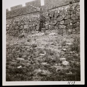 The wall following the rise of the mountains, Nankou Pass, Beijing area