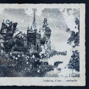 Jávorka Sándor fekete-fehér képeslapja Felvinczi Takács Zoltánnak Budapestről Tokióba