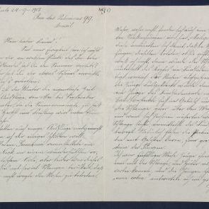 Ottilia Hartmann's letter to Ferenc Hopp from São Paulo