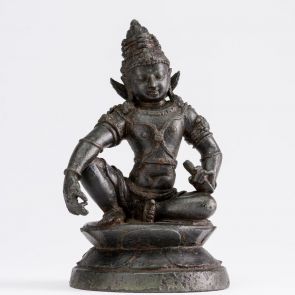 Statue of a bodhisattva (Manjushrí?)