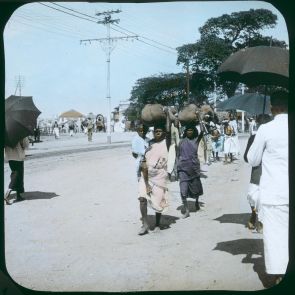 Utcai jelenet Colomboban