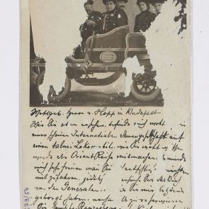 Postcard of a certain M[...]datzky to Ferenc Hopp from Meran (Merano)