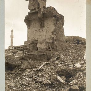 Ruins of palace from Seljuk Era, Konia (Konya), between 1905 and 1910