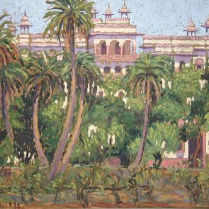 A mahárádzsa palotája Dzshálávárban