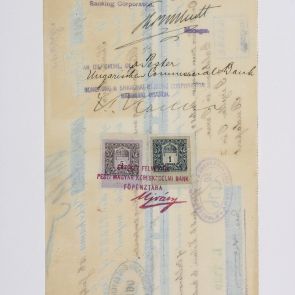 Kuhn és Komor cég üzleti levelének borítékja