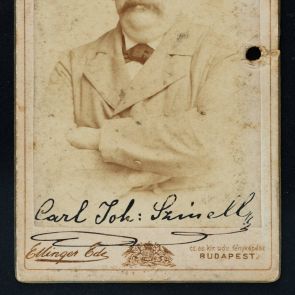 Szinell János Károly portréja