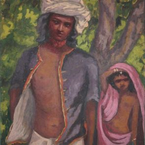 A mahárádzsa kertésze kislányával
