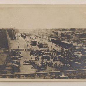 Railway station by the city wall in Beijing