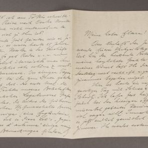 Aurél Gászner's letter  to his parents from Japan