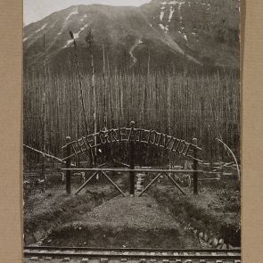 Hopp Ferenc képeslapja Félix Aladárnak Banffból
