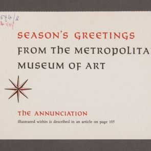 New Year's card of Metropolitan Museum of Art