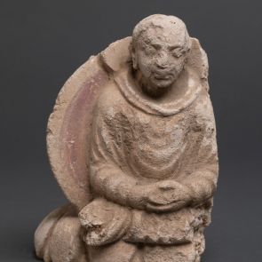 Meditating Buddha on a lotus throne