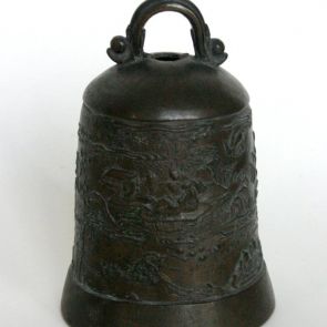 Bell with figural scene