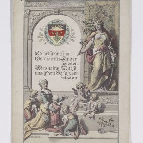 Postcard of Carl Janns to Ferenc Hopp from Fürstenfeld