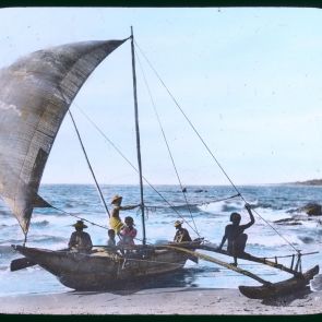 Ceyloni halászbárka