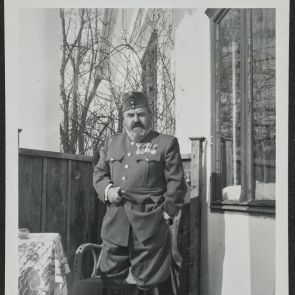 Bearded military officer with a mustache