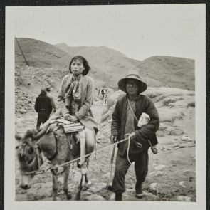 Chinese female tourist