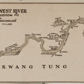 Kwang Tuang megye - Térkép