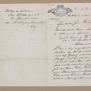 Ferenc Hopp's letter to Aladár Félix from Auckland