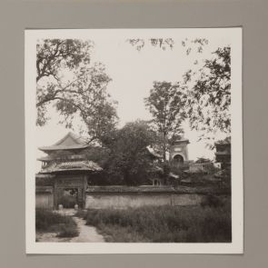 The distant view of Longxing Monastery, Zhengding