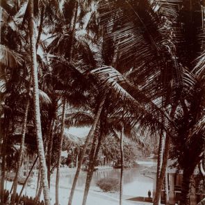 Kandy: View of the lake from the Temple of the Tooth