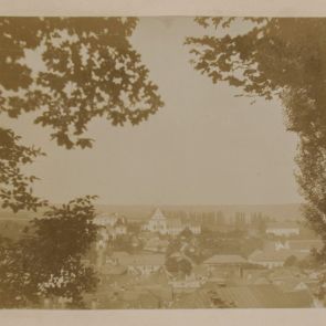 Fulnek's skyline from above