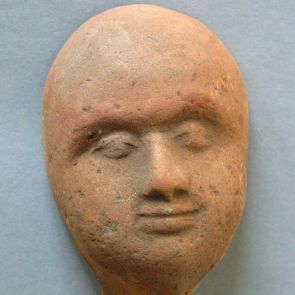 Female face (fragment)