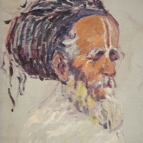 Szítárámdász Ómkarnáth Bábá portréja