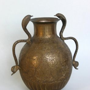 Vase with snake-shaped handles