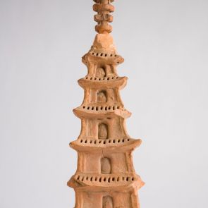Five-storied model pagoda