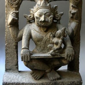 Vishnu's lion-man incarnation (Narasimha avatara)
