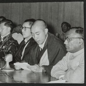 At the ceremonial opening of the congress, Buddha Jayanti