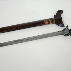 Sword with scabbard
