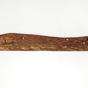 Blade of ceremonial weapon with four holes